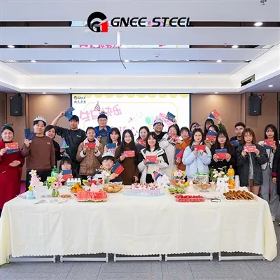 Zaměstnanecká narozeninová oslava GNEE STEEL